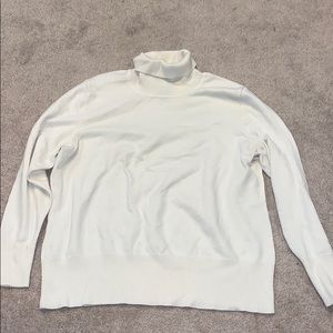 Cream turtle neck sweater